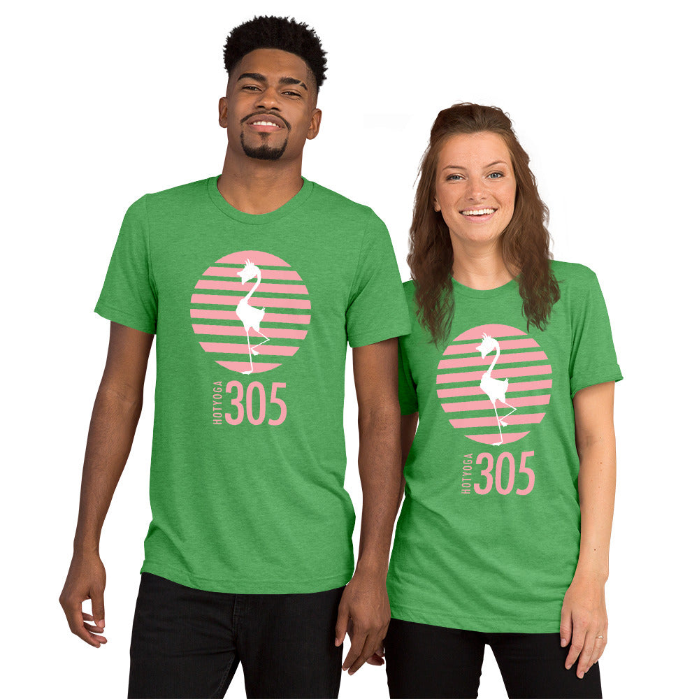 305 Yoga-Unisex Triblend Short Sleeve T-Shirt