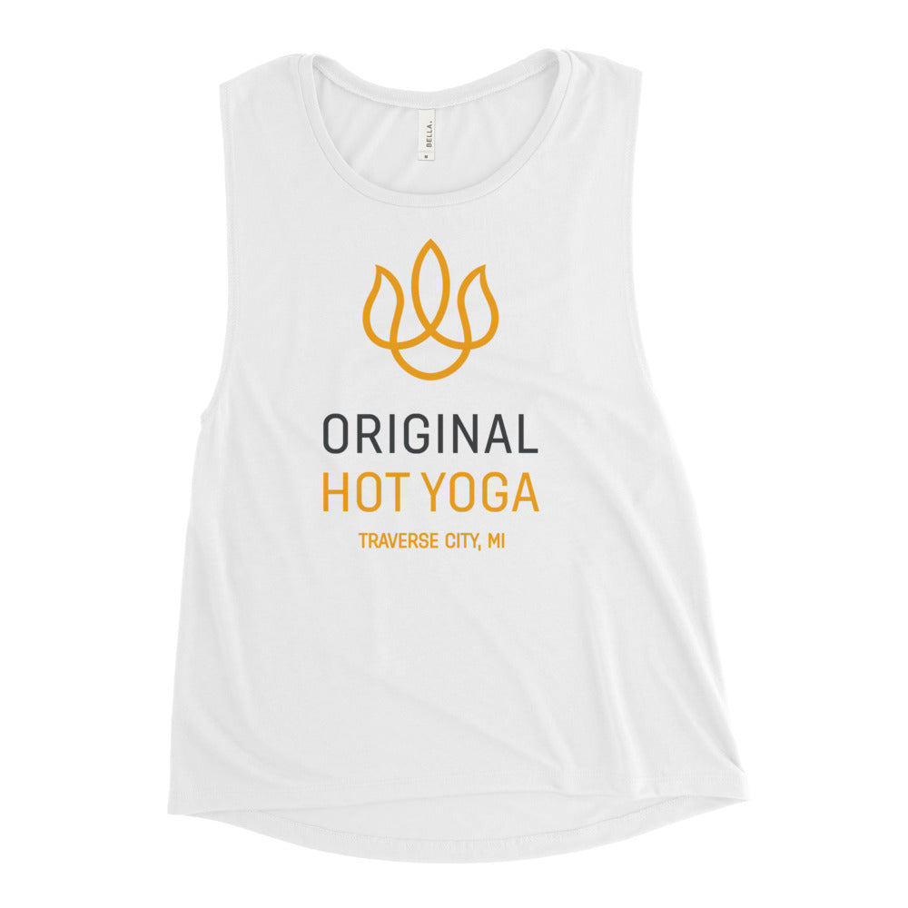 Original Hot Yoga Traverse City-Ladies’ Muscle Tank