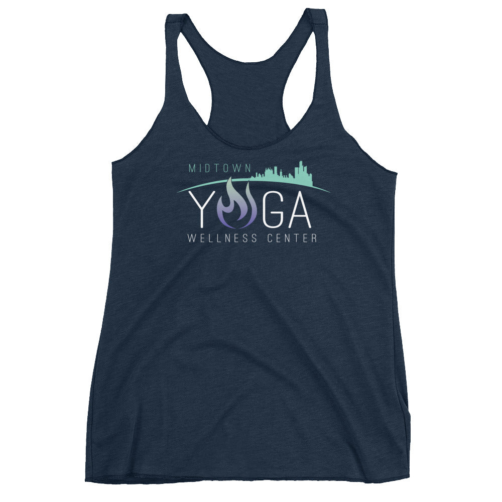 Midtown Yoga Wellness Center-Women's Racerback Tank