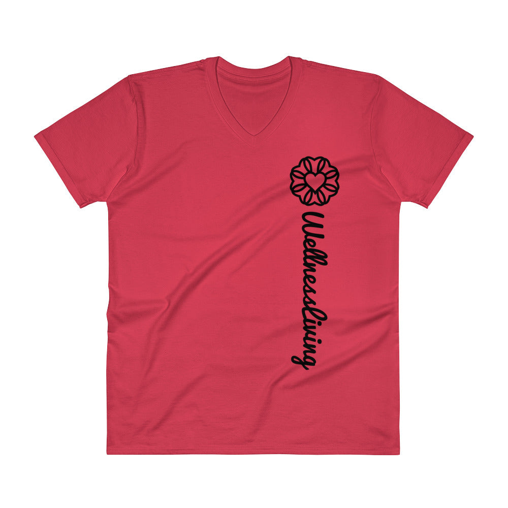 Wellness Living-V-Neck T-Shirt