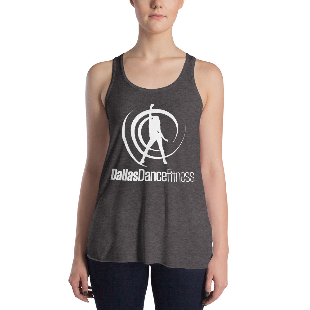 Dallas Dance Fitness Women's Flowy Racerback Tank