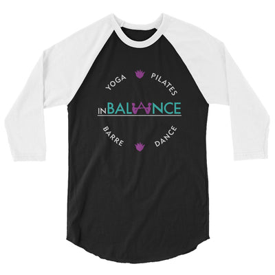 inBalance-3/4 Sleeve Raglan Shirt