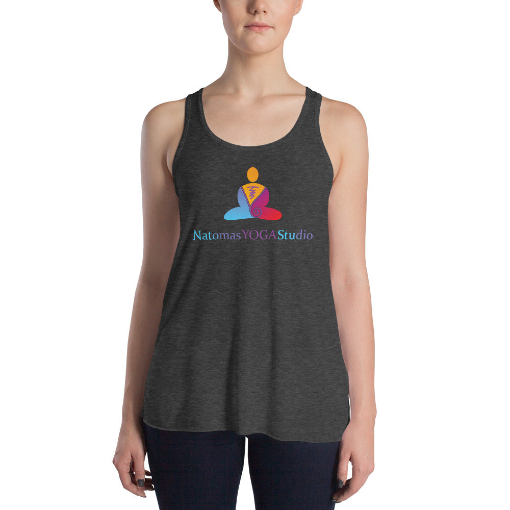 Natomas Yoga Studio-Women's Flowy Racerback Tank