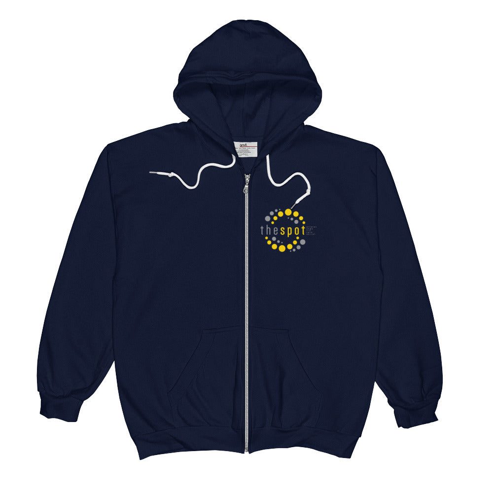 The Spot Unisex  Zip Hoodie