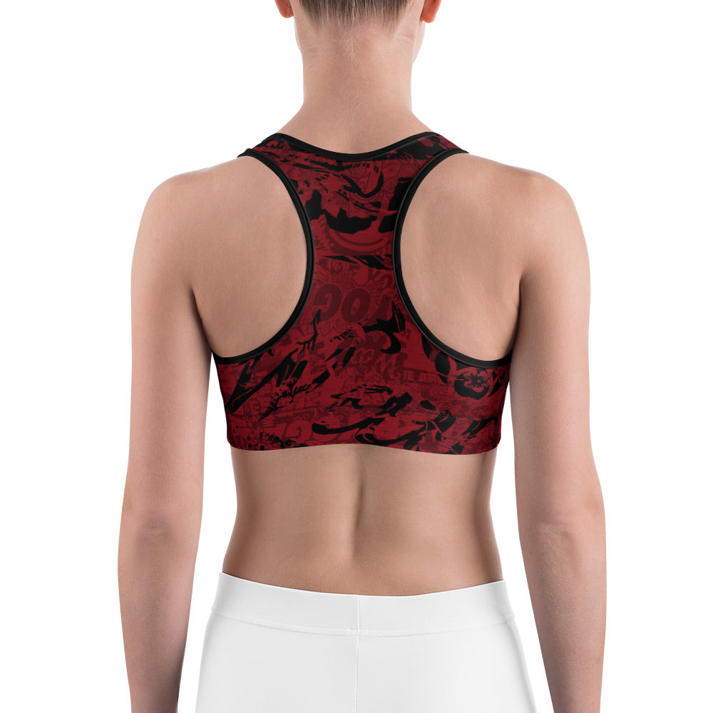 WAY decay Sports bra RED1