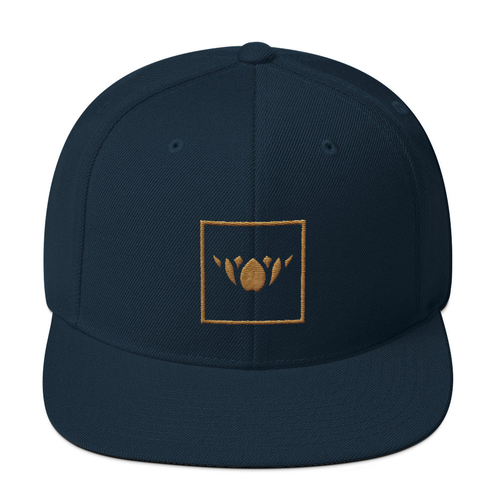 WAYhat-SQUARE Solid G Wool Blend Snapback-More Colors