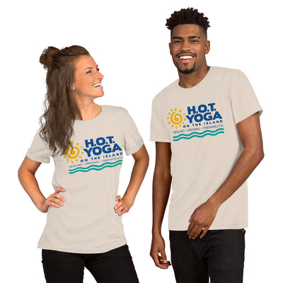Hot Yoga On The Island-Unisex T-Shirt