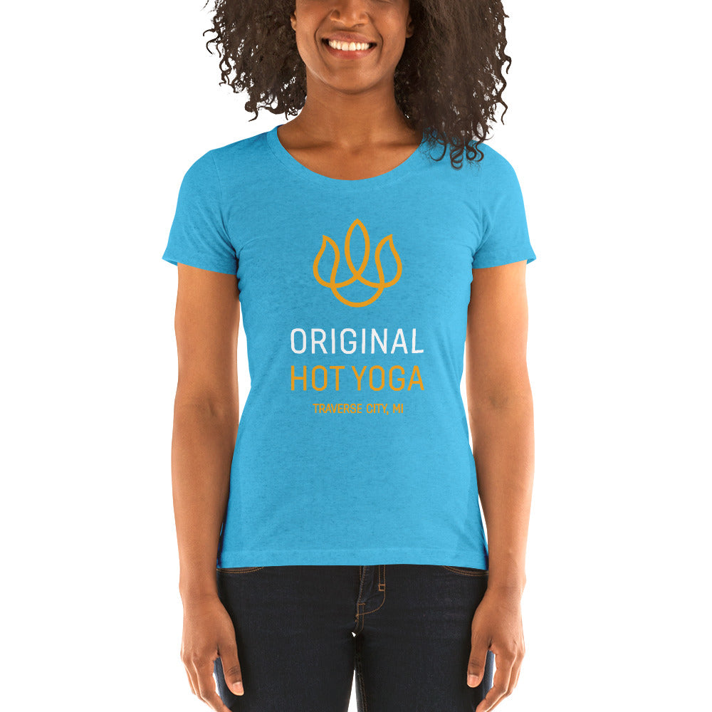 Original Hot Yoga Traverse City-Ladies' Short Sleeve T-Shirt