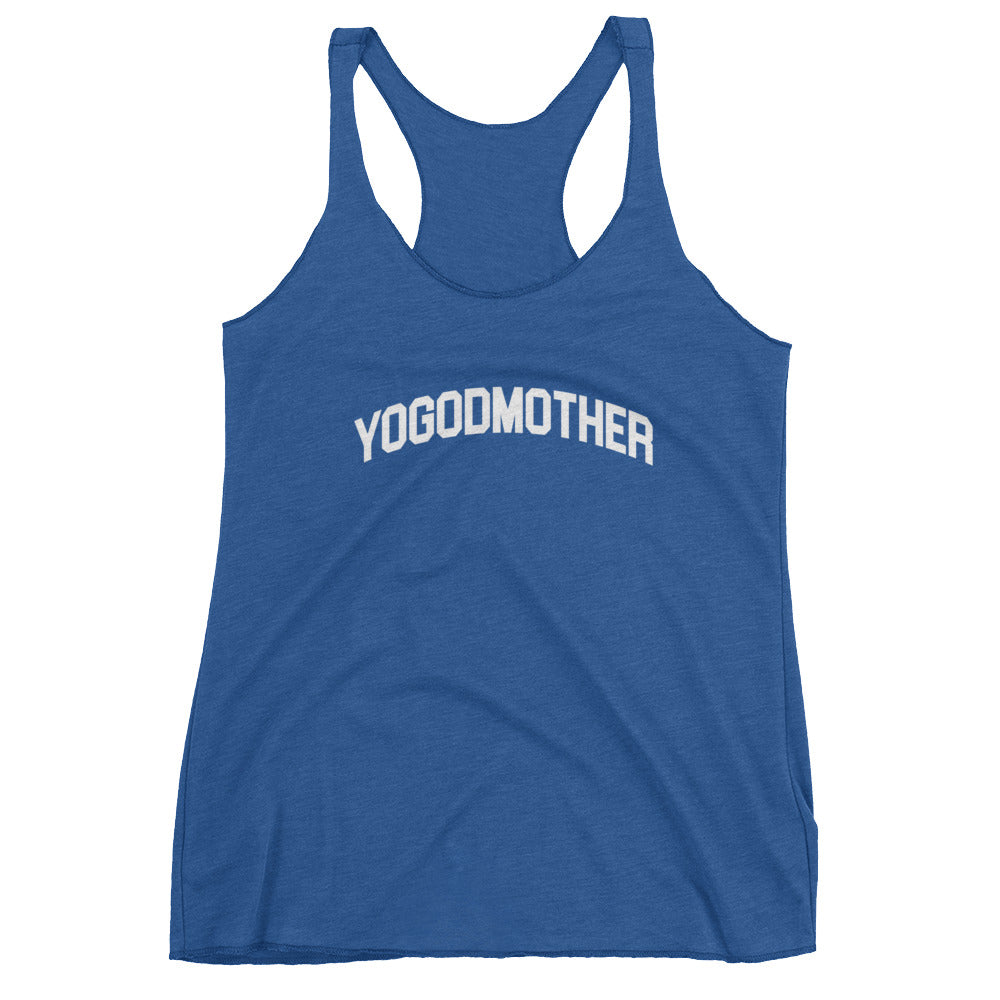YOGODMOTHER-Women's Racerback Tank