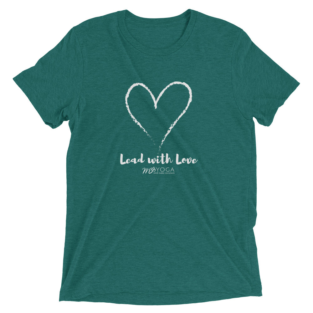 M3Yoga-Lead With Love Unisex Tee