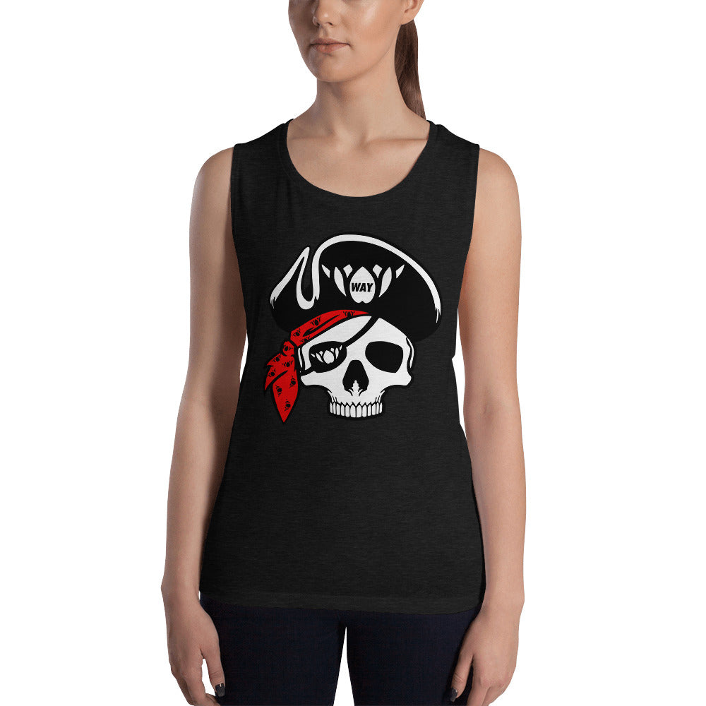 Pirate-Ladies’ Muscle Tank
