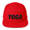 YOGA Five Panel Cap