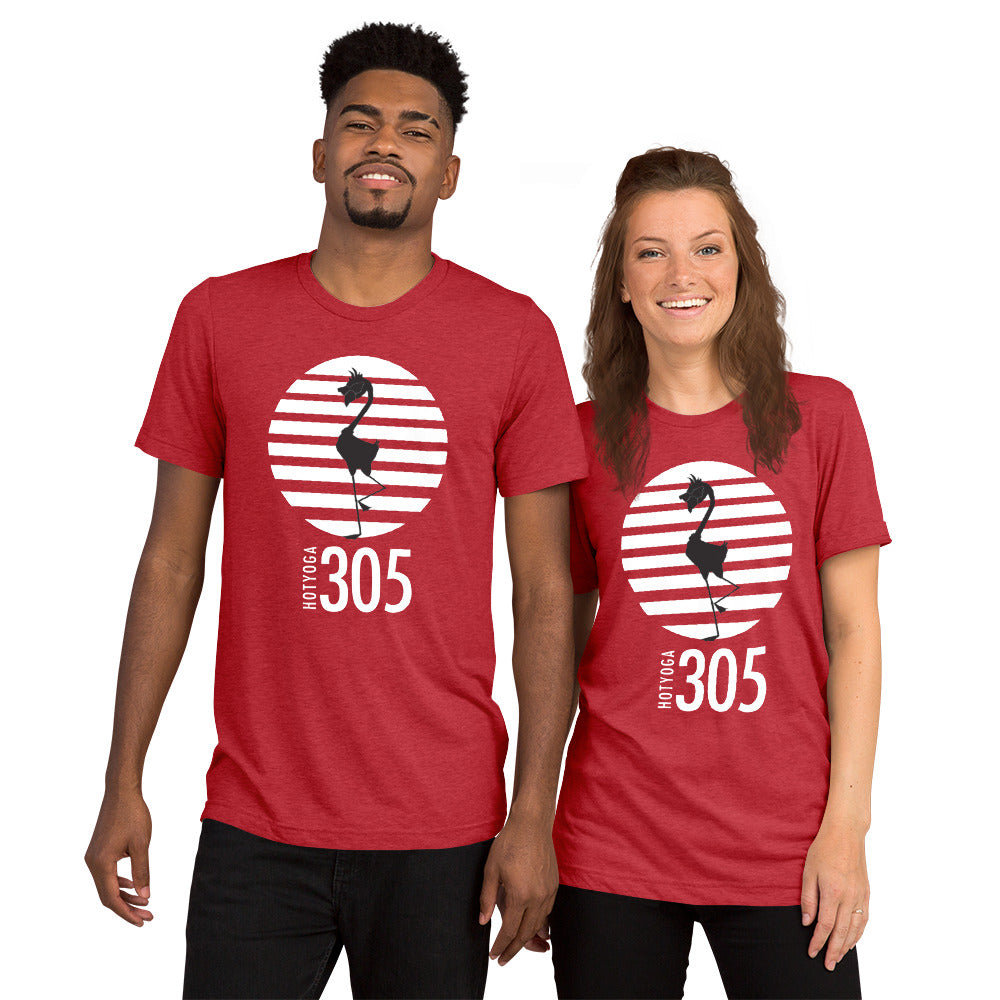 305 Yoga-Unisex Triblend Short Sleeve T-Shirt