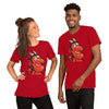 Yoga Hell Devil Icon-Short-Sleeve Unisex T-Shirt