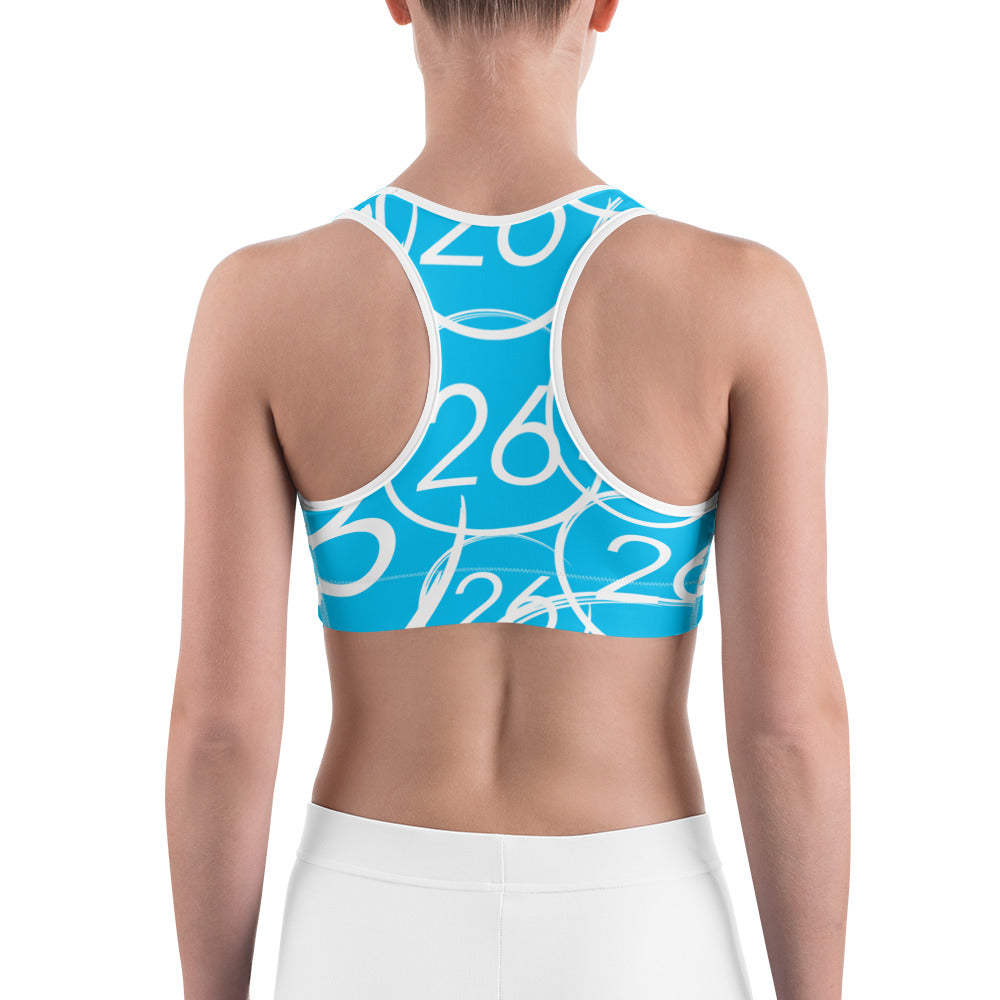 Turbo26-Sports Bra Blue 26