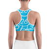 Turbo26-Sports Bra Blue 26