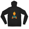 Home Hot Yoga-Unisex zip hoodie