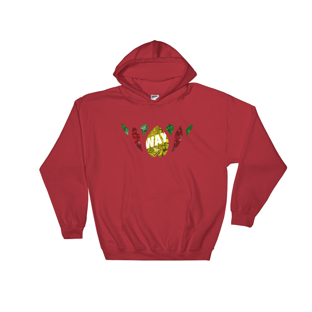 Rasta Lotus Hooded Sweatshirt