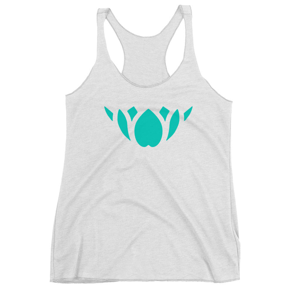 Teal Lotus Tank