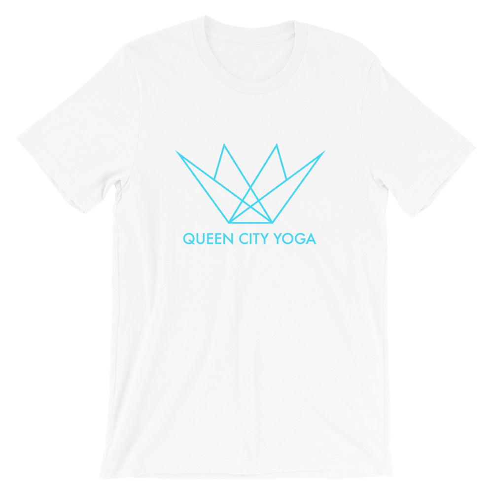 Queen City Yoga-Short - Sleeve Unisex T-Shirt