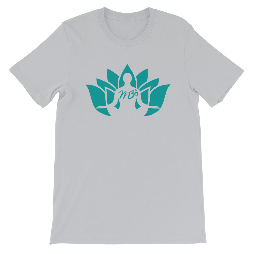 M3Yoga-Lotus-Short-Sleeve Unisex T-Shirt