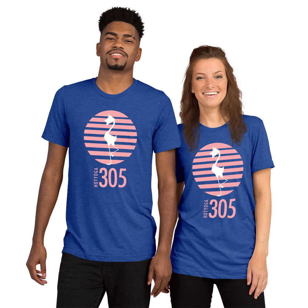 305 Yoga-Unisex Triblend Short Sleeve T-Shirt