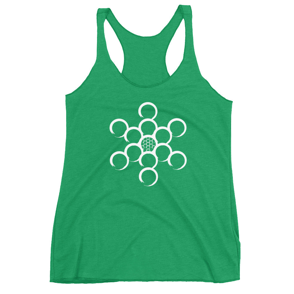 Yoga Golf Coach-Women's Racerback Tank