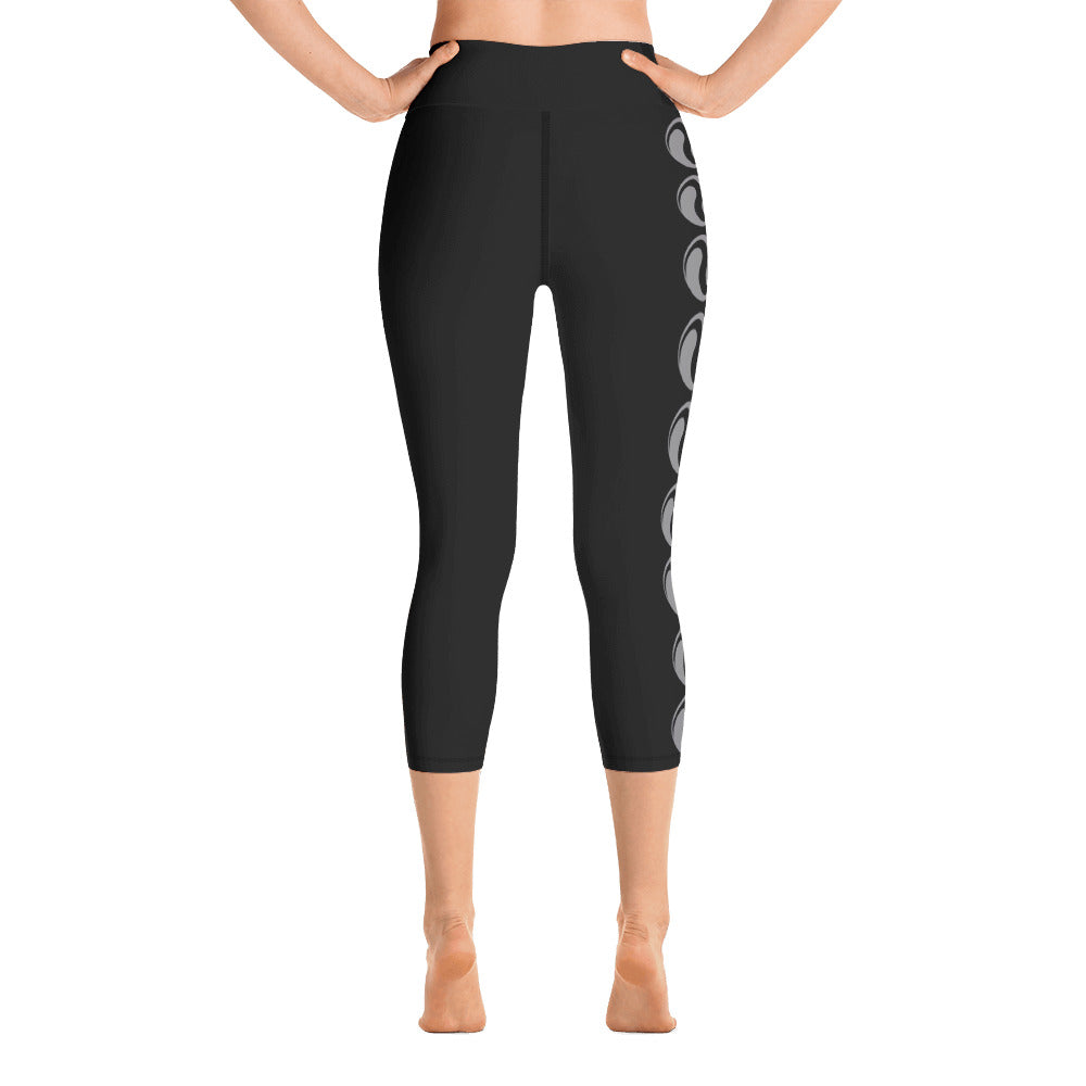 Fuse45-Black Capri Leggings