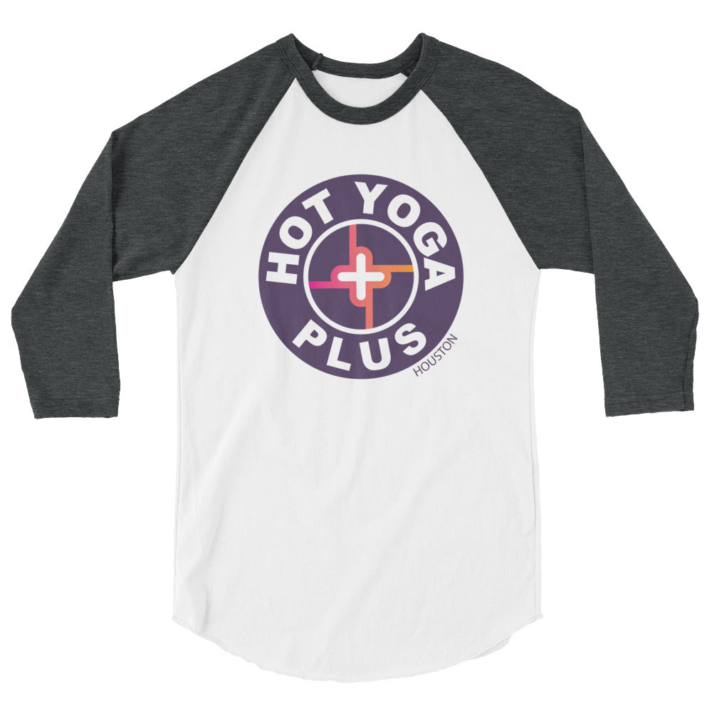 Hot Yoga Plus-3/4 sleeve raglan shirt