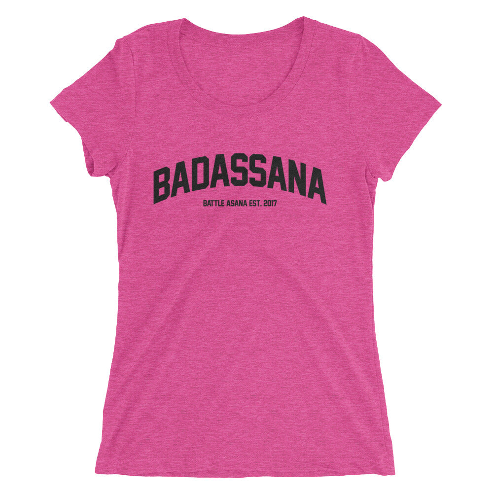 BADASSANA BLK-Ladies' short sleeve t-shirt