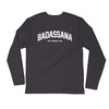 BADASSANA-Long Sleeve Fitted Crew