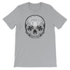 Gray Sugar Skull Tee Shirt