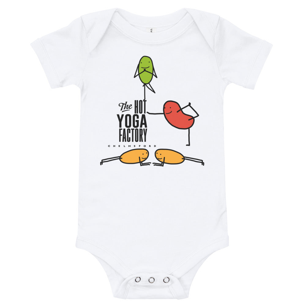 The Hot Yoga Factory Baby Onesie