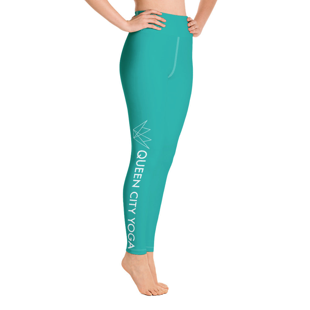 Queen City Yoga - Leggings 1 DTL3 Tur
