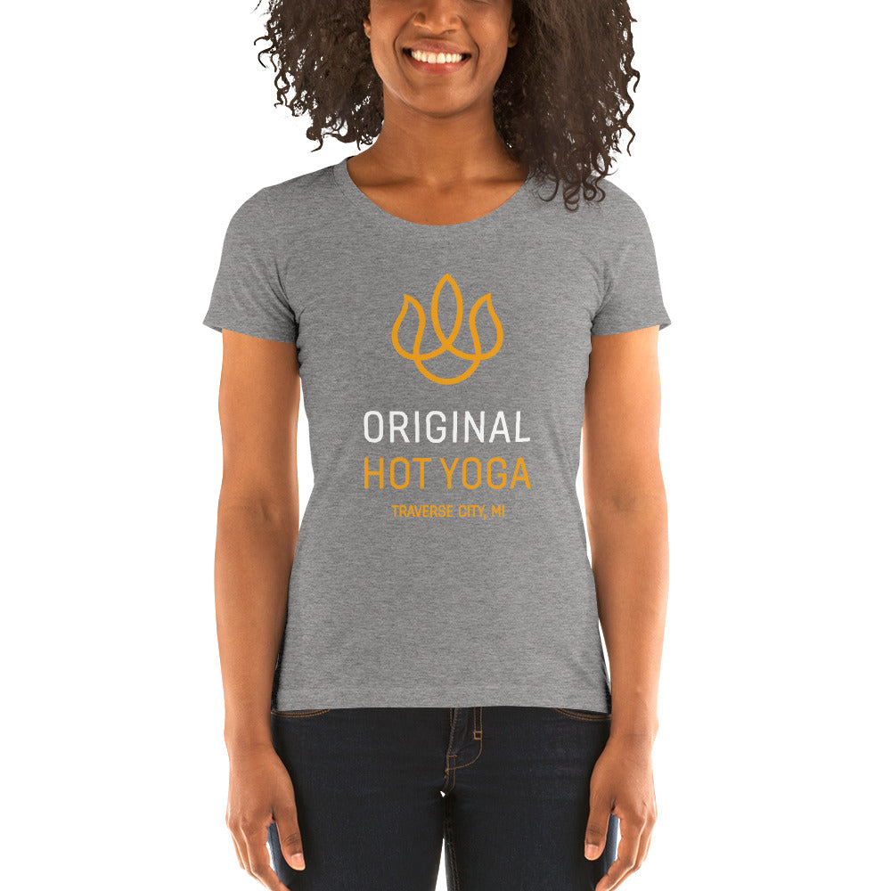 Original Hot Yoga Traverse City-Ladies' Short Sleeve T-Shirt