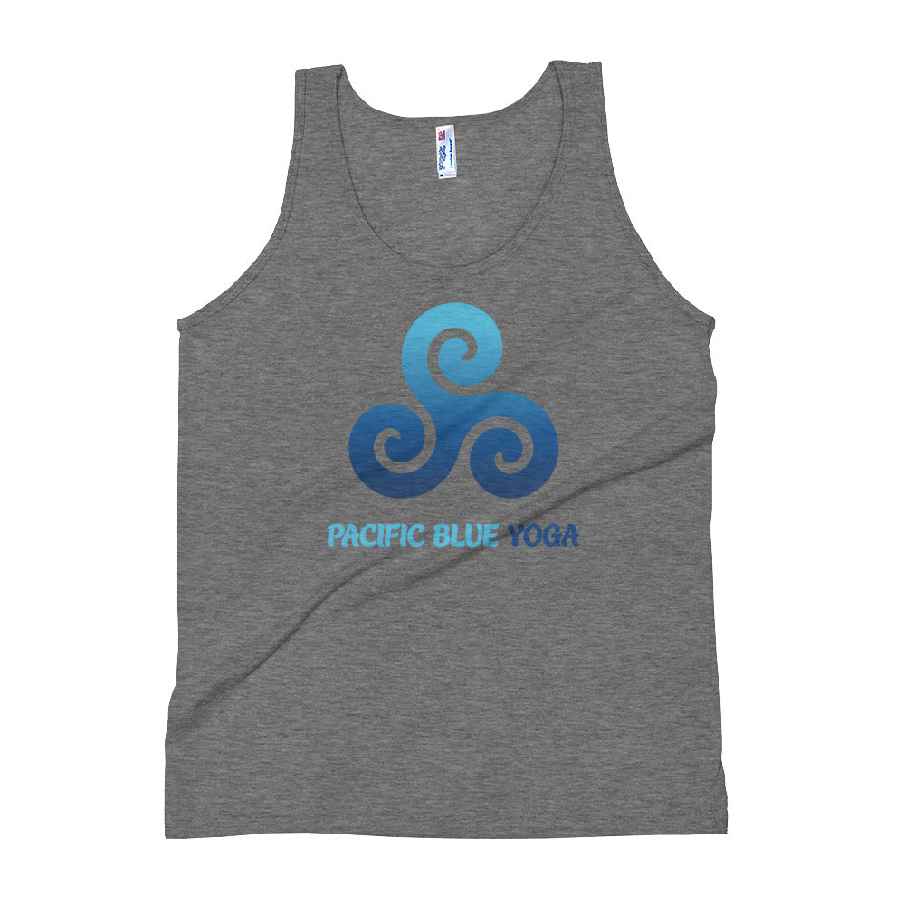 Pacific Blue Yoga-Unisex Tank Top
