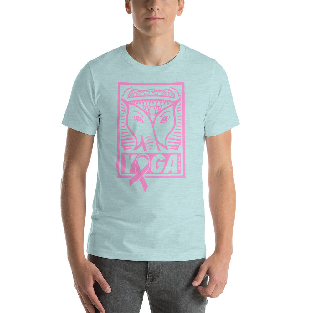 Yoga 4 the Cure Bubblegum Stamp Tee