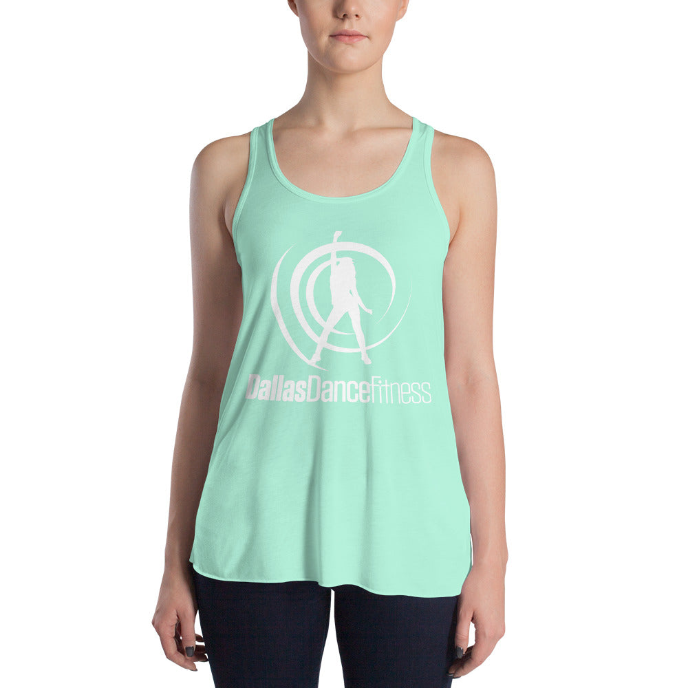 Dallas Dance Fitness Women's Flowy Racerback Tank