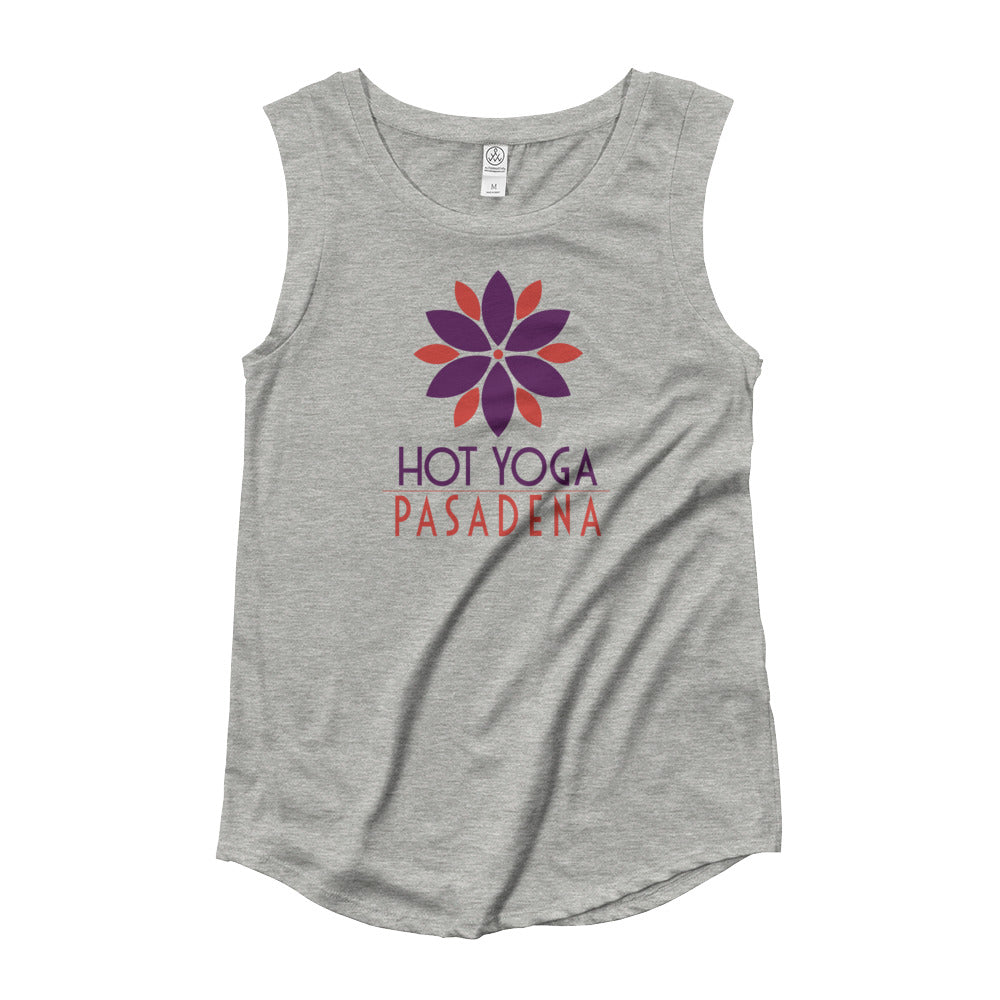 Hot Yoga Pasadena-Ladies’ Cap Sleeve T-Shirt