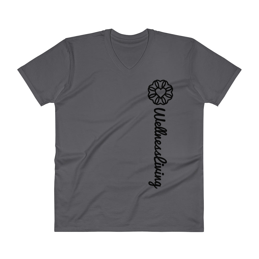 Wellness Living-V-Neck T-Shirt