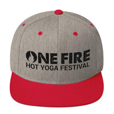 ONE FIRE BLK-Snapback Hat