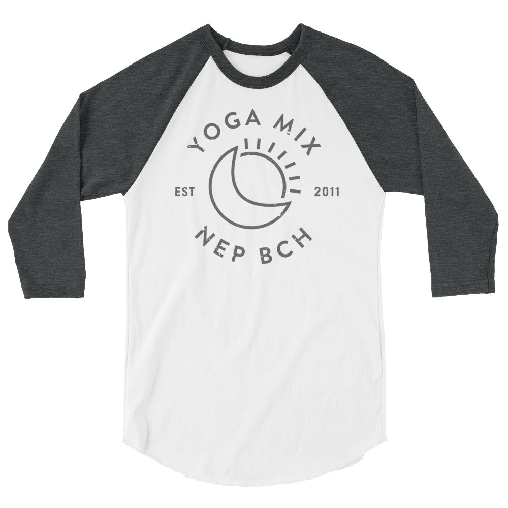 Yoga Mix-3/4 sleeve raglan shirt