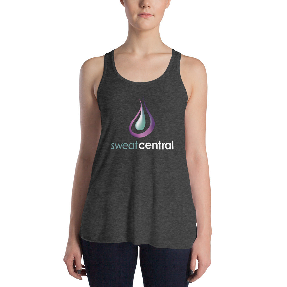 Sweat Central-Women's Flowy Racerback