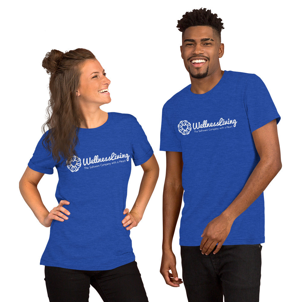Wellness Living Slogan-Short-Sleeve Unisex T-Shirt