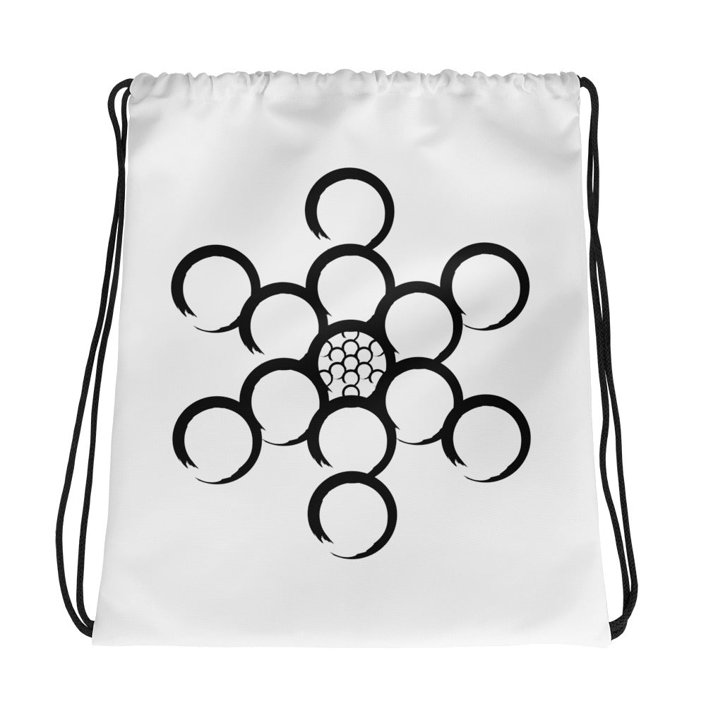 Yoga Golf Coach-Drawstring bag