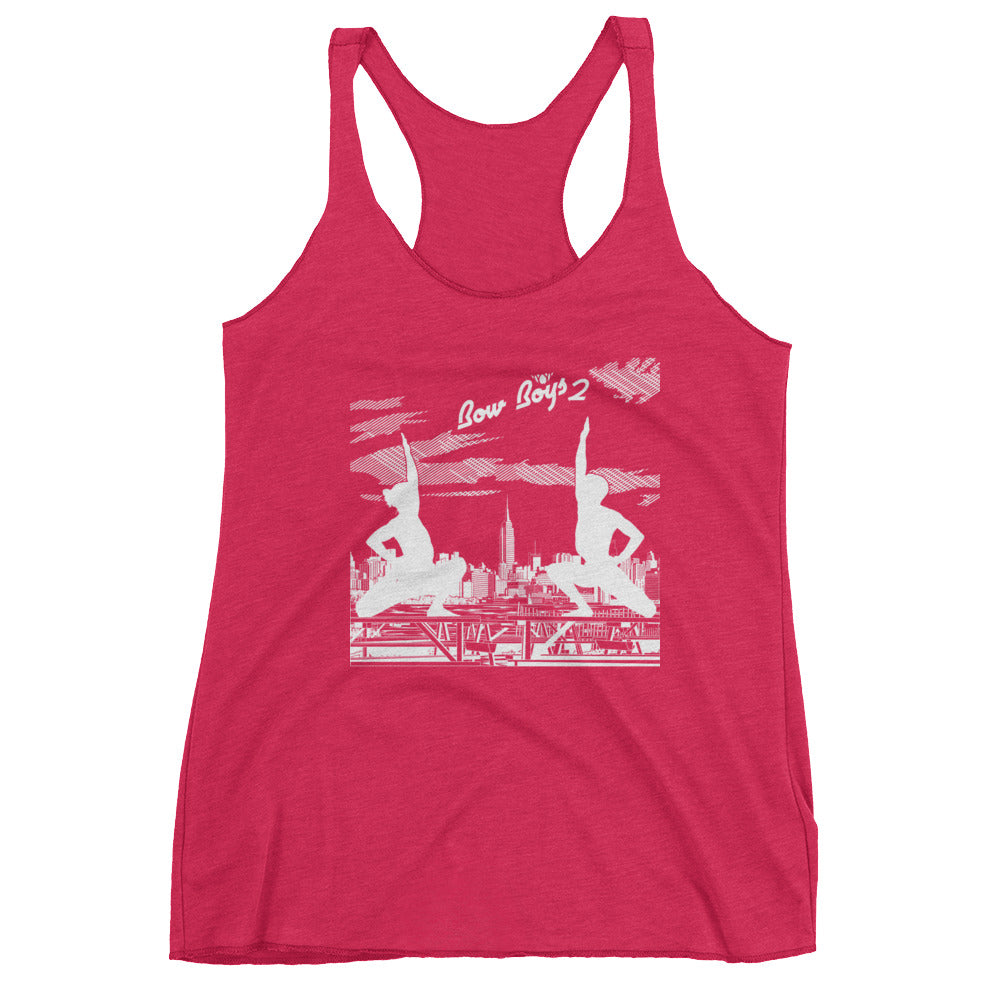 BOW BOYS 2-Women's Racerback Tank