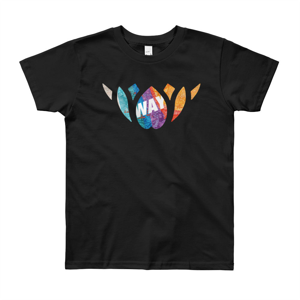 ONE FIRE LOTUS-Youth Short Sleeve T-Shirt