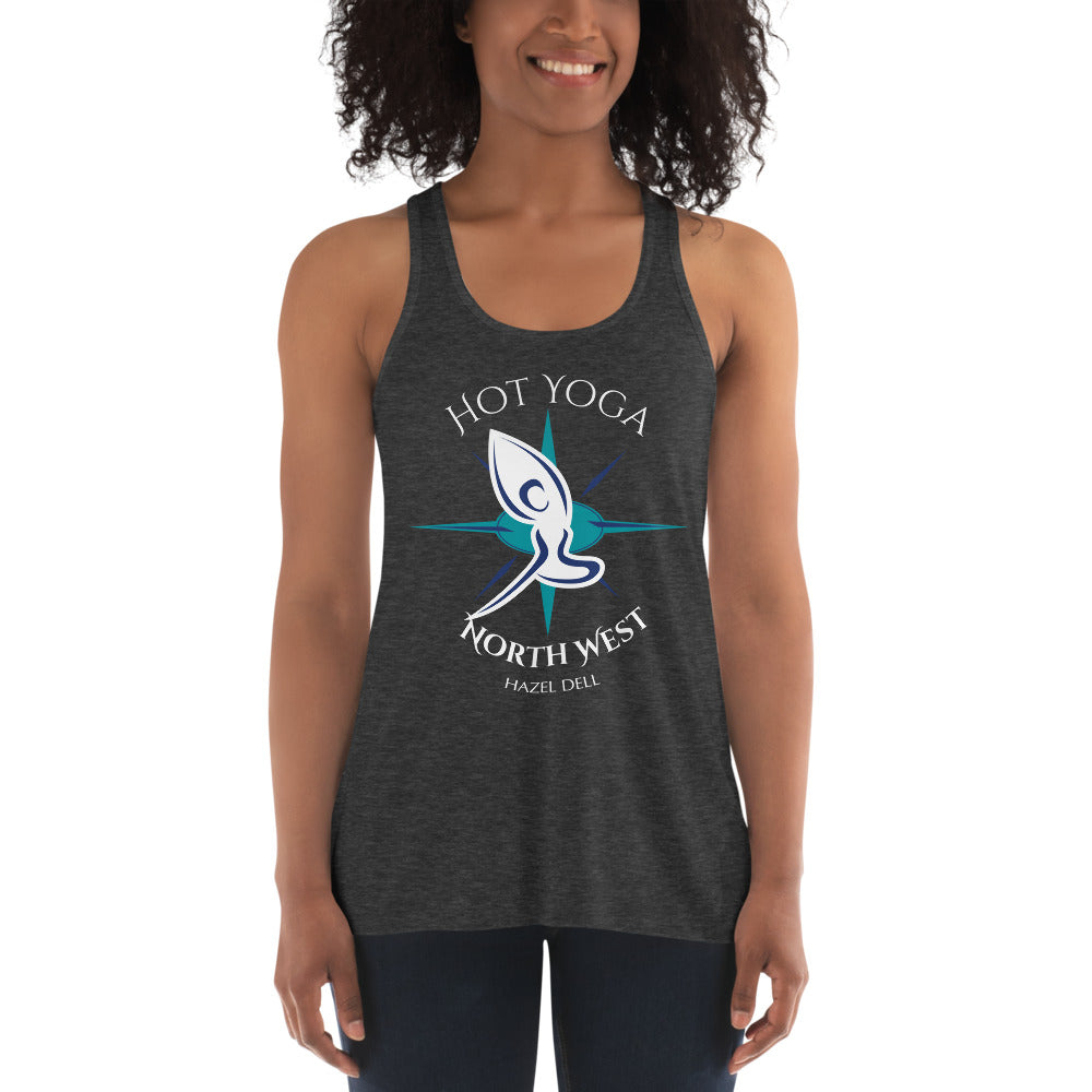 Hot Yoga North West-Women's Flowy Racerback Tank