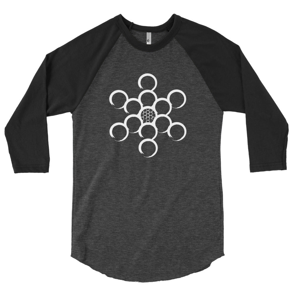 Yoga Golf Coach-3/4 sleeve raglan shirt