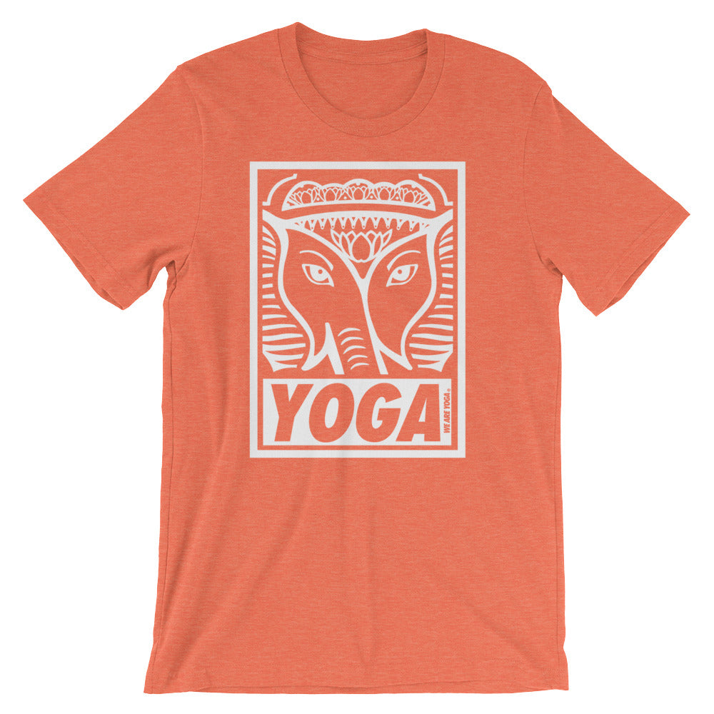 Orange + White Stamp Team Tee